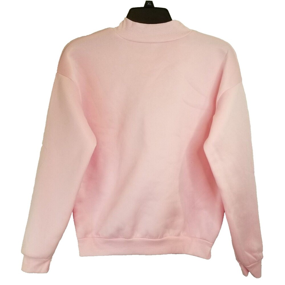 Pink Sweatshirt BTS LOGO in White Long Sleeve Unbranded Size Medium - Picture 3 of 5